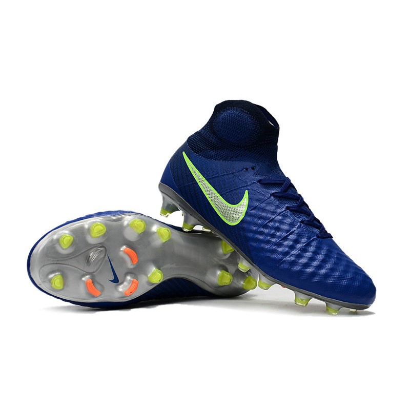 Nike Magista Obra Elite DF FG Men Modrý Zelená